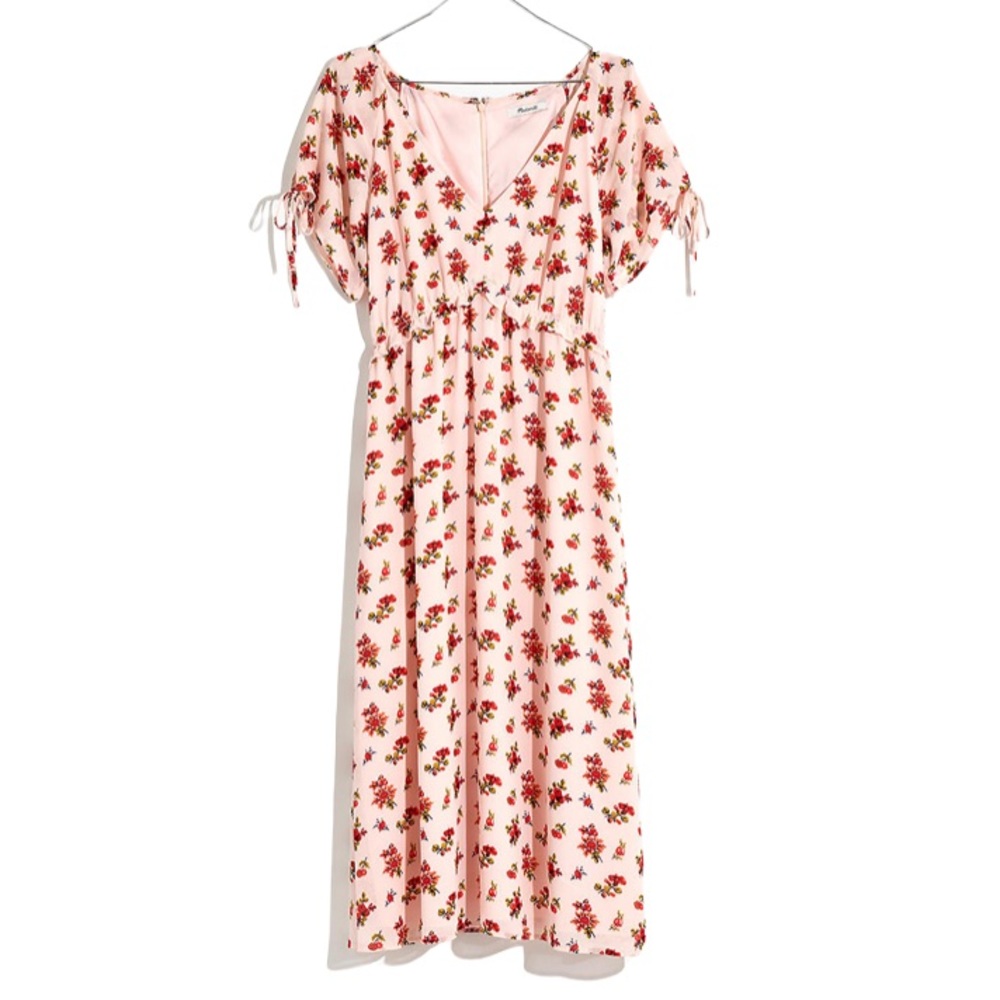 Madewell floral midi Dress